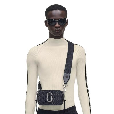 THE DTM MONOGRAM LEATHER SNAPSHOT